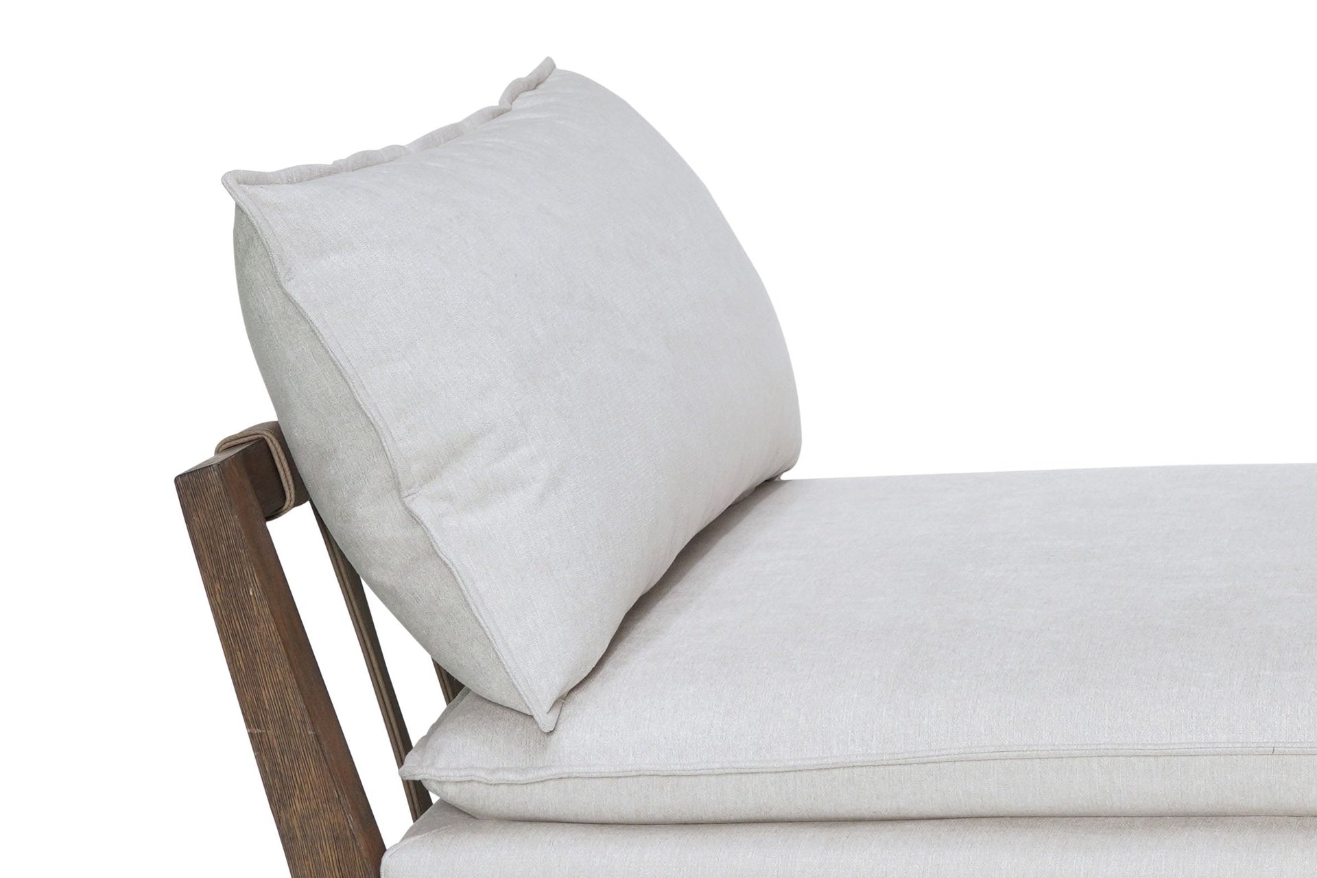 Daybed w/ Leather Strap Detail