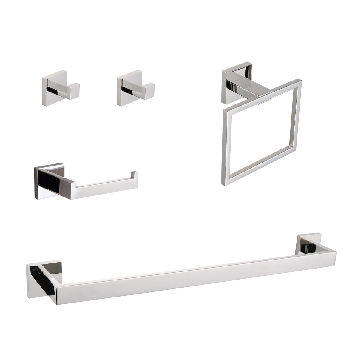 5 - Piece Bathroom Hardware Accessories Set