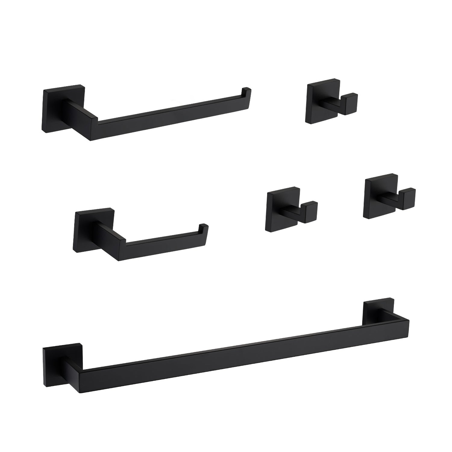 6 - Piece Bathroom Hardware Set