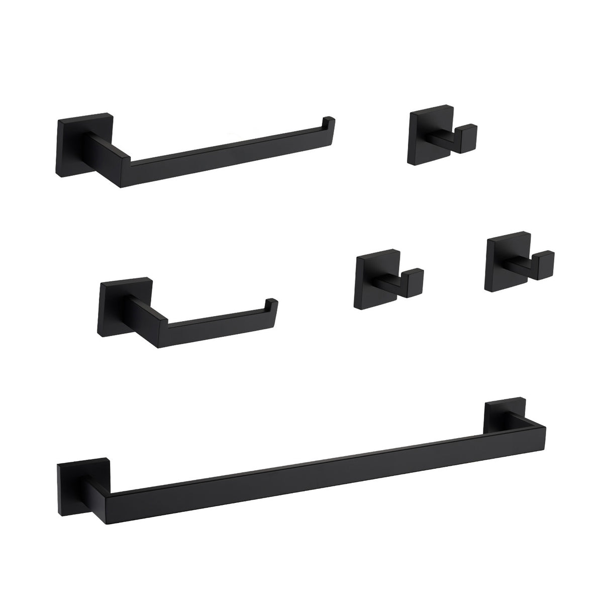 6 - Piece Bathroom Hardware Set