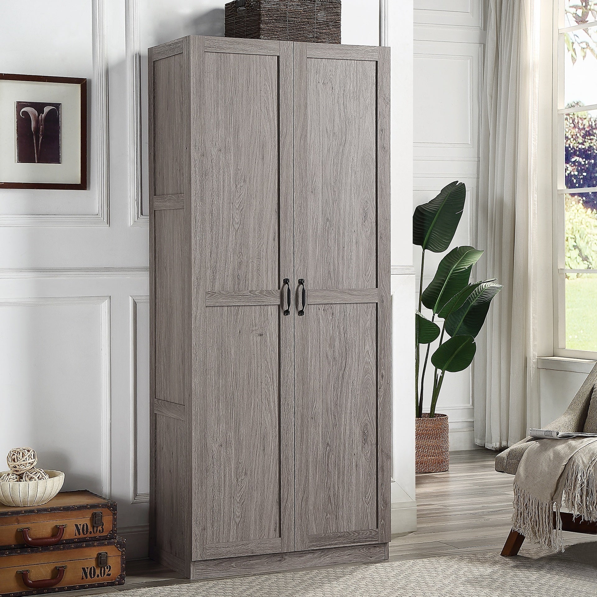 Storage Cabinet in Gray
