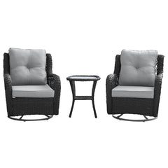 3-Piece Conversation Set in Gray