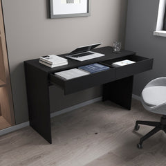 Wenge 2-Drawer Computer Desk