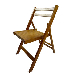 Furniture Slatted Wood Folding Special Event Chair - Honey color, Set of 4, FOLDING CHAIR, FOLDABLE STYLE