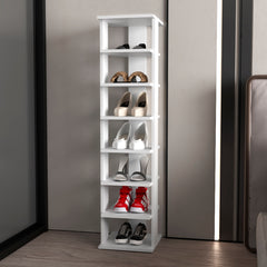 Banks  Shoe Rack Organizer, Badroom, White