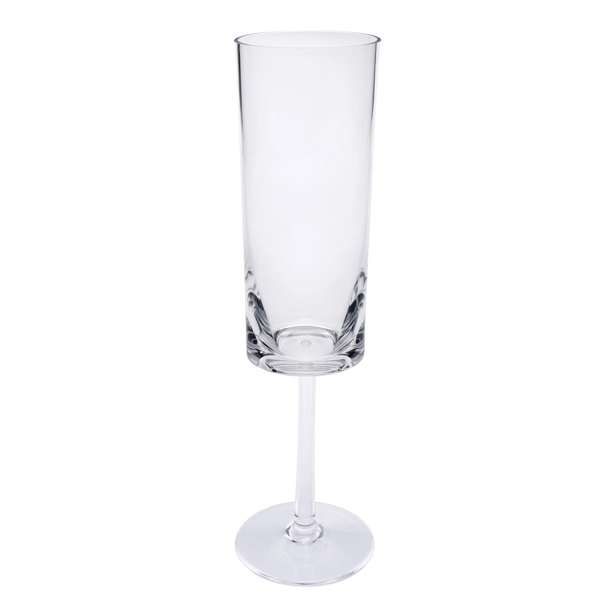 Oval Halo Plastic Champagne Flutes Set of 4 (4oz), Unbreakable Mimosa Glasses Plastic Champagne Glasses, Acrylic Wedding Champagne Flutes
