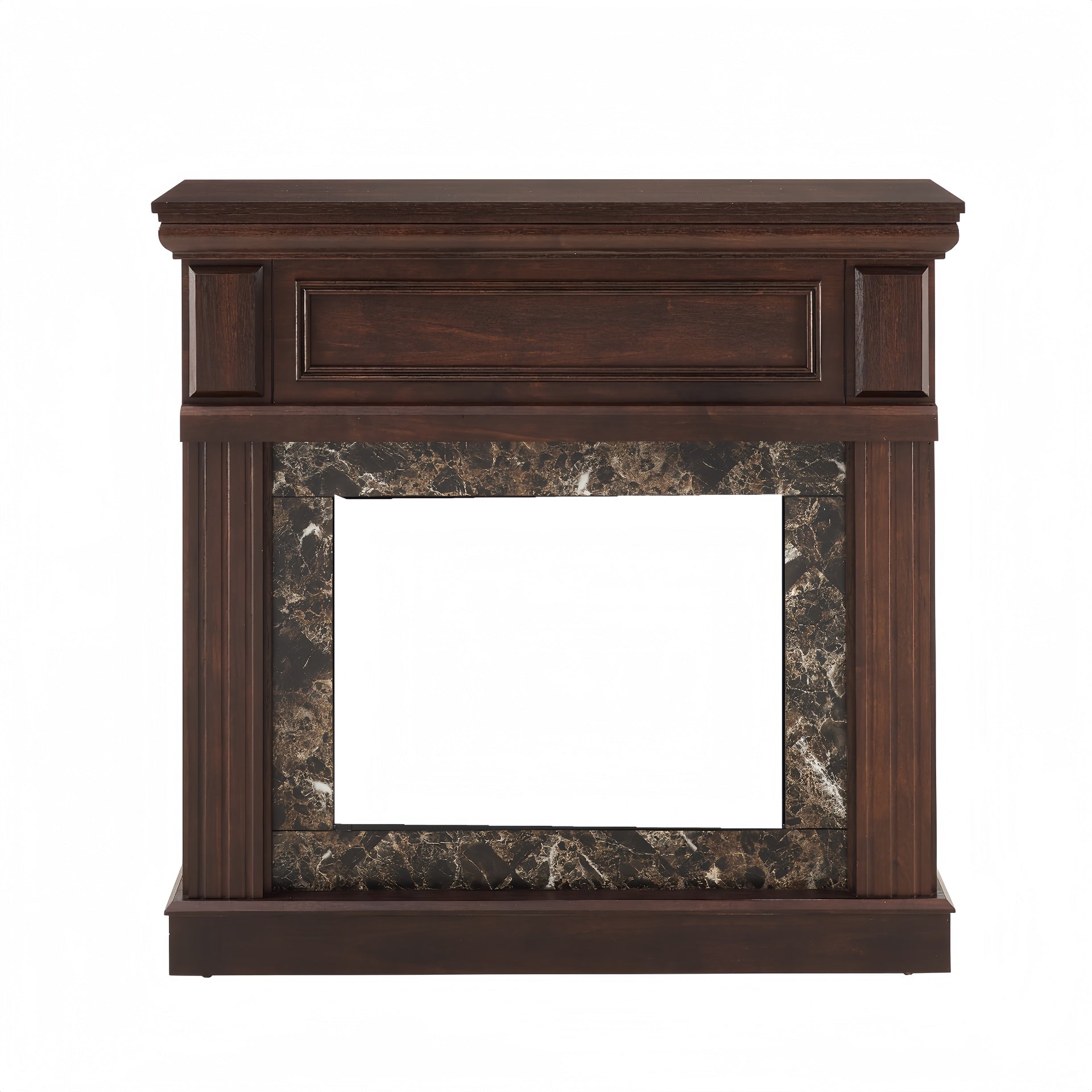 Only Mantel (NOT INCLUDED 23" FIREPLACE)--Cherry,41.34"W*14"D*40"H