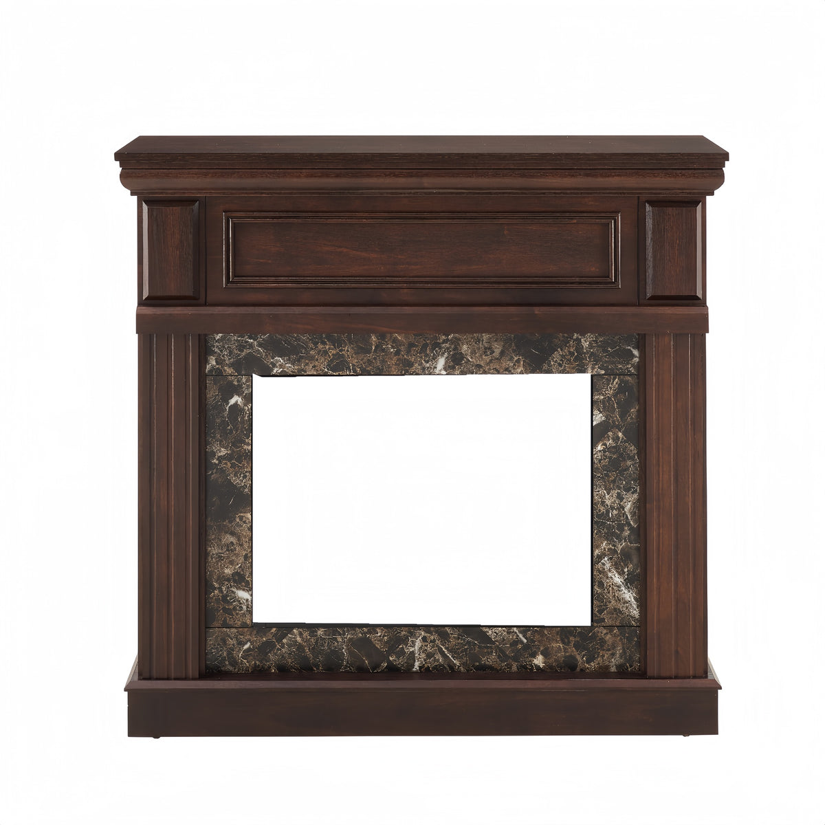 Only Mantel (NOT INCLUDED 23" FIREPLACE)--Cherry,41.34"W*14"D*40"H