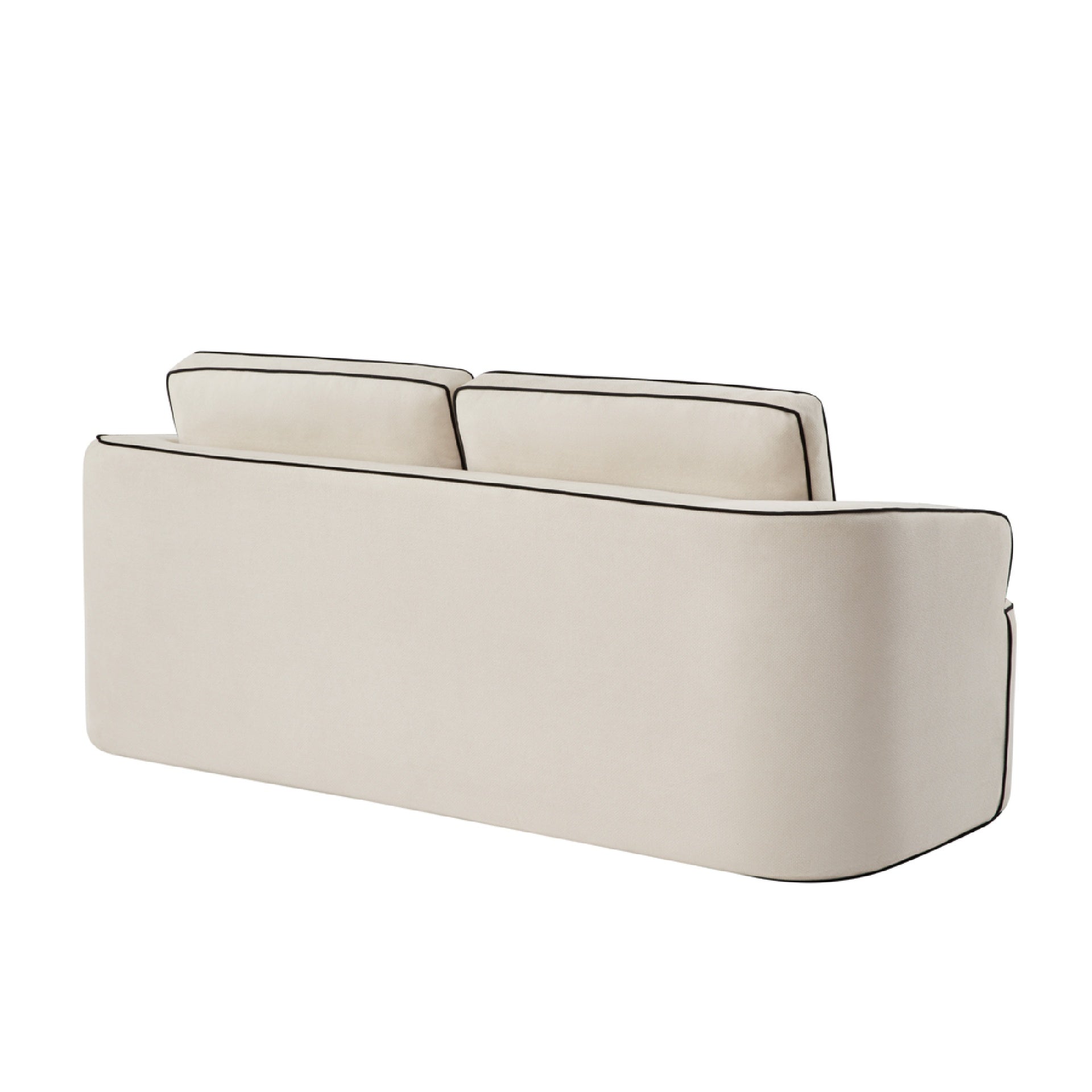 Integrated handrail   double seating layout, saving space while comfortably accommodating 2 people, suitable for studio apartments, small living rooms or bedrooms, combining decoration andity.
