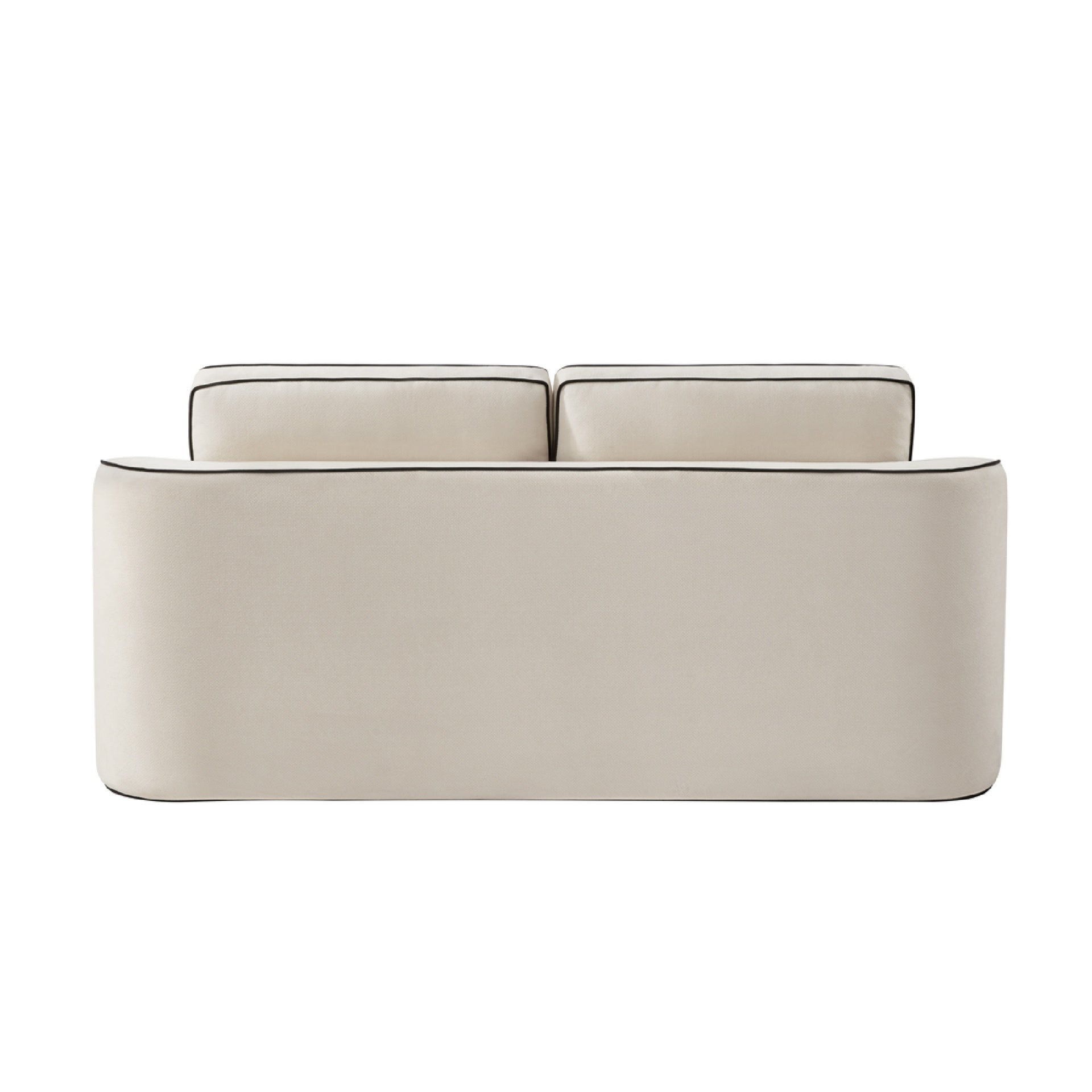 Integrated handrail   double seating layout, saving space while comfortably accommodating 2 people, suitable for studio apartments, small living rooms or bedrooms, combining decoration andity.