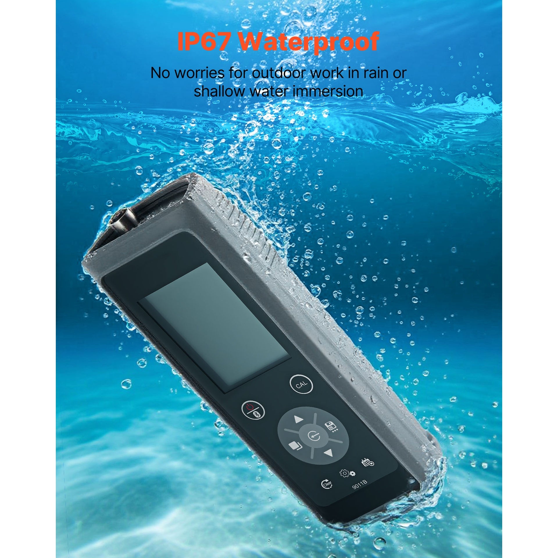 Dissolved Oxygen Meter Portable Dissolved Oxygen Tester Kit 0.0-50.0 mg/L