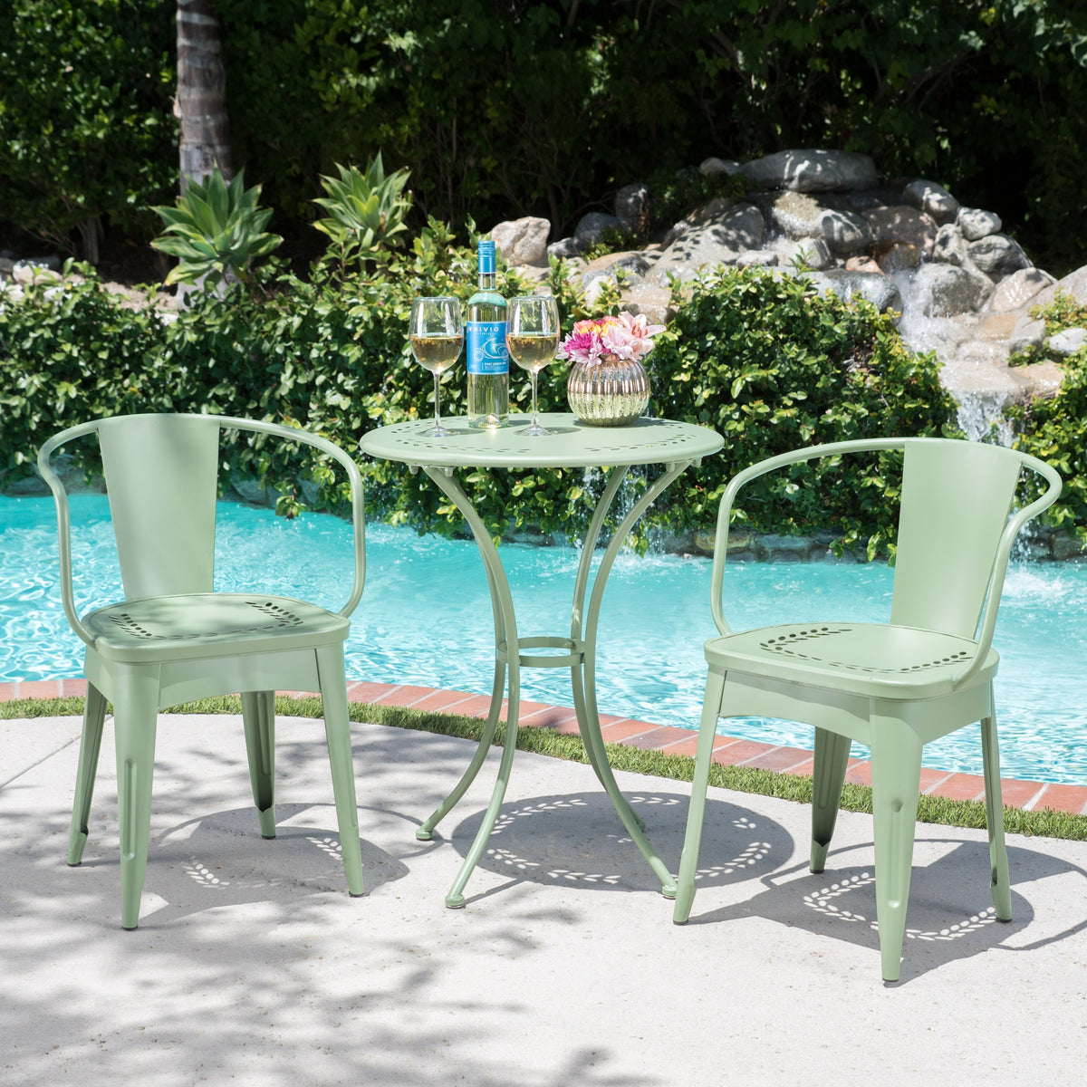 LOURDES 3 PC KD METAL SET