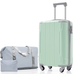 20 Inch Carry On Luggage Set 3 Piece with Spinner Wheels, Lightweight Hardshell ABS Suitcase for Weedend Getaways, Business Travel