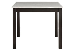 LEON BAR TABLE AND 4 BAR STOOLS