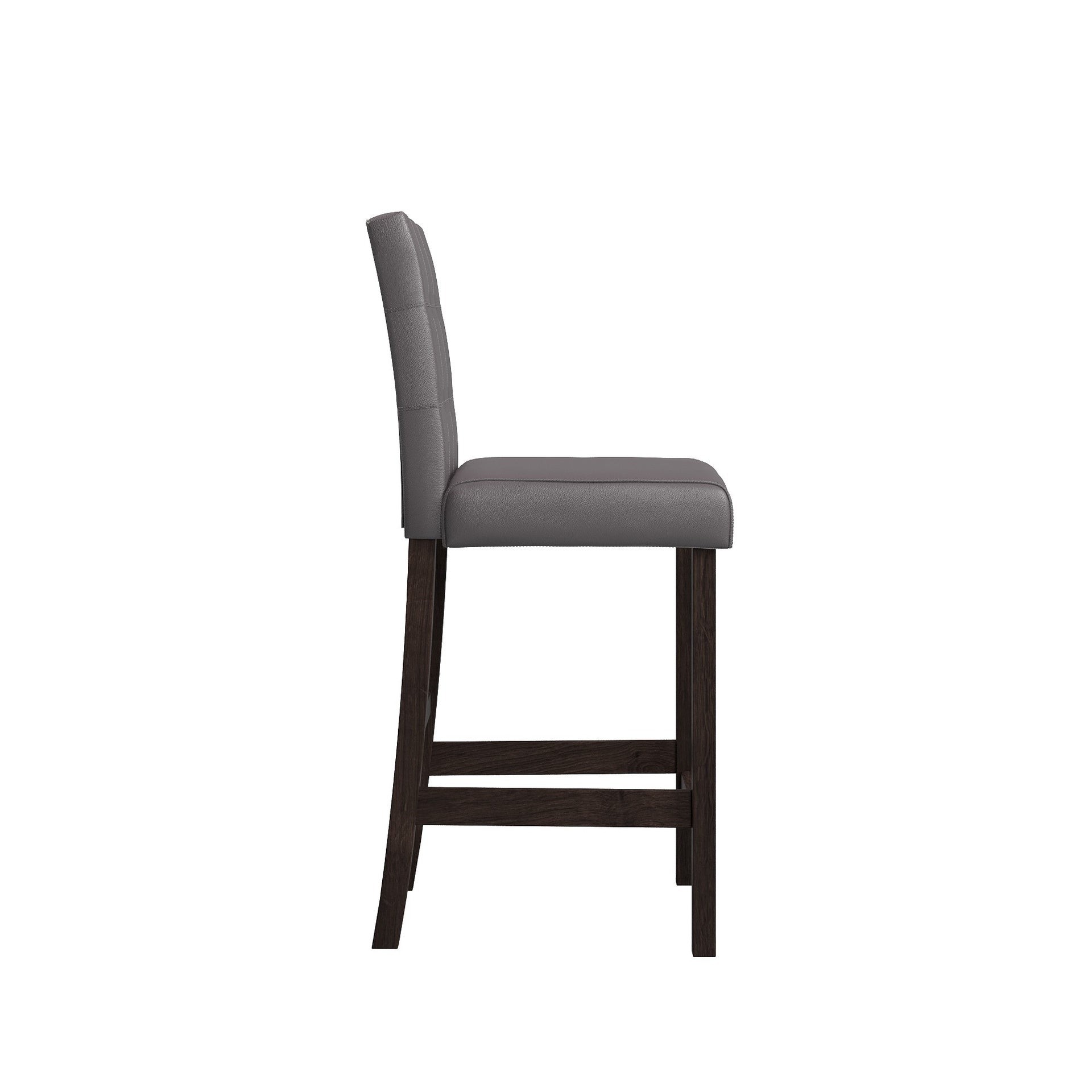 LEON BAR TABLE AND 4 BAR STOOLS