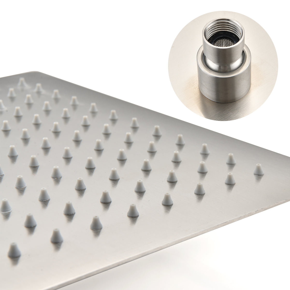 Rain Shower Head High Pressure Rainfall Showerhead Water Saving