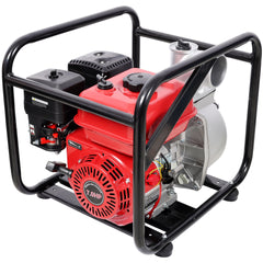 Gas Engine Powered Water Pump 3" inlet&outlet,  Flow:264Gpm , 7HP Engine 212CC, EPA Certificated,  3in NPT Connector, with 25FT Flat Hose outlet