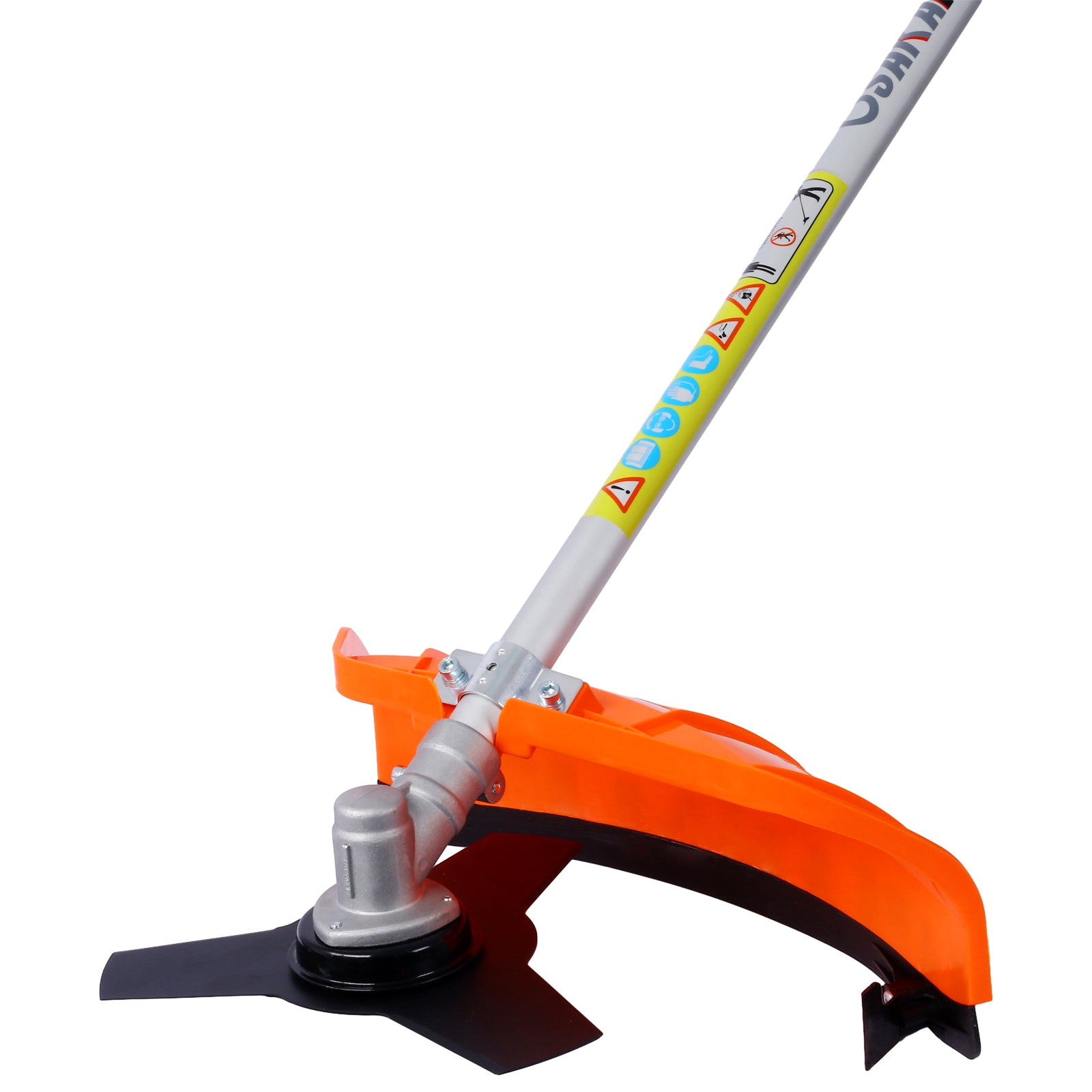52cc Weed Eater/Wacker Gas Powered, 3 in 1 Blower, String Trimmer,with 10'' Brush Cutter,Rubber Handle & Shoulder Strap Included