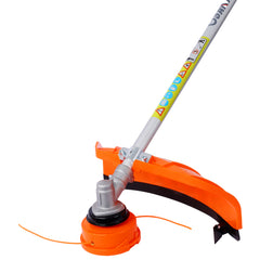 52cc Weed Eater/Wacker Gas Powered, 3 in 1 Blower, String Trimmer,with 10'' Brush Cutter,Rubber Handle & Shoulder Strap Included