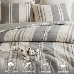 3PCS King/Cal King Comforter 3 PCS Set