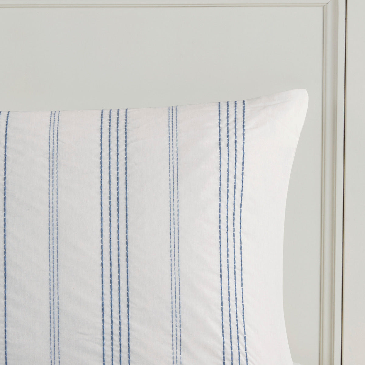 6 Piece Cotton Jacquard Oversized Comforter Set-Full