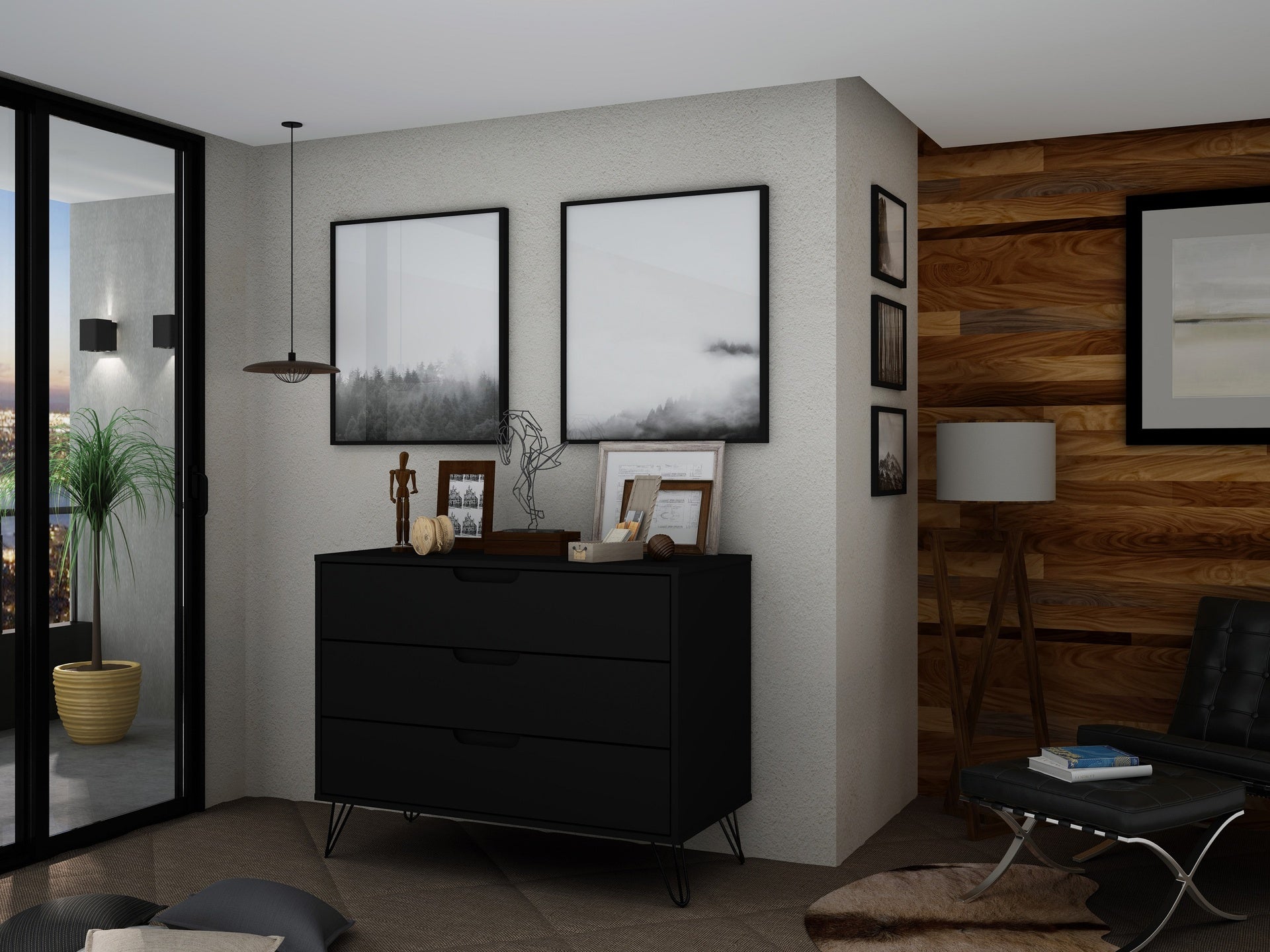 Dresser in Black