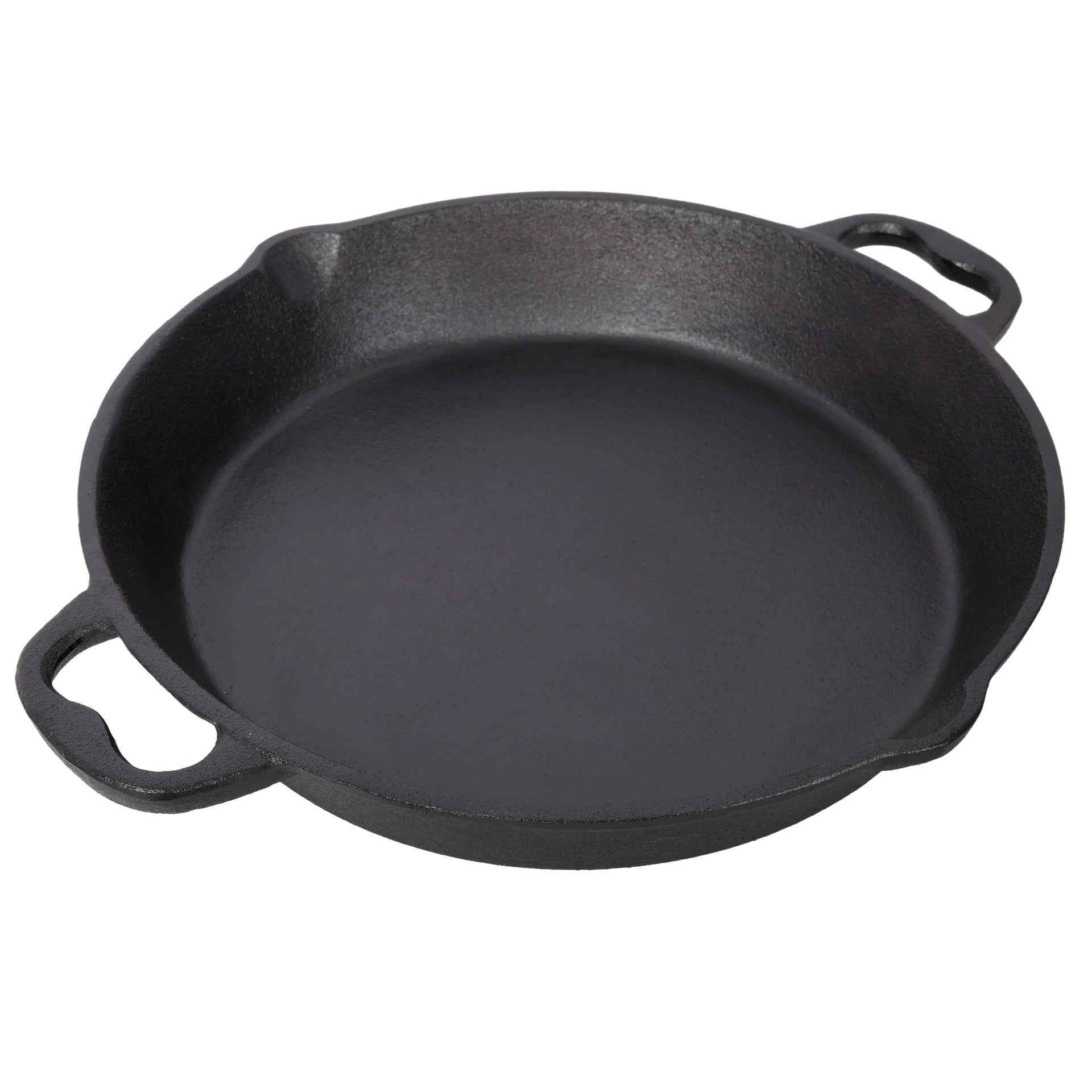 12inch Pre-Seasoned Cast Iron Skillet, Cast Iron Pan,Dual Assist Handles,Use for Grill, Stovetop, Induction, Oven Safe Cookwa
