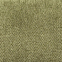 Pisano Contemporary Chenille Fabric Armless Accent Chair with Pillow, Green