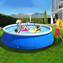 Inflatable swimming pool305*76 butterfly inflatable coil mesh pool