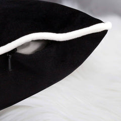 Halloween Boo Ghost Pillow – Embroidered 14x20 Fall Accent with Insert & Cover Set of 2