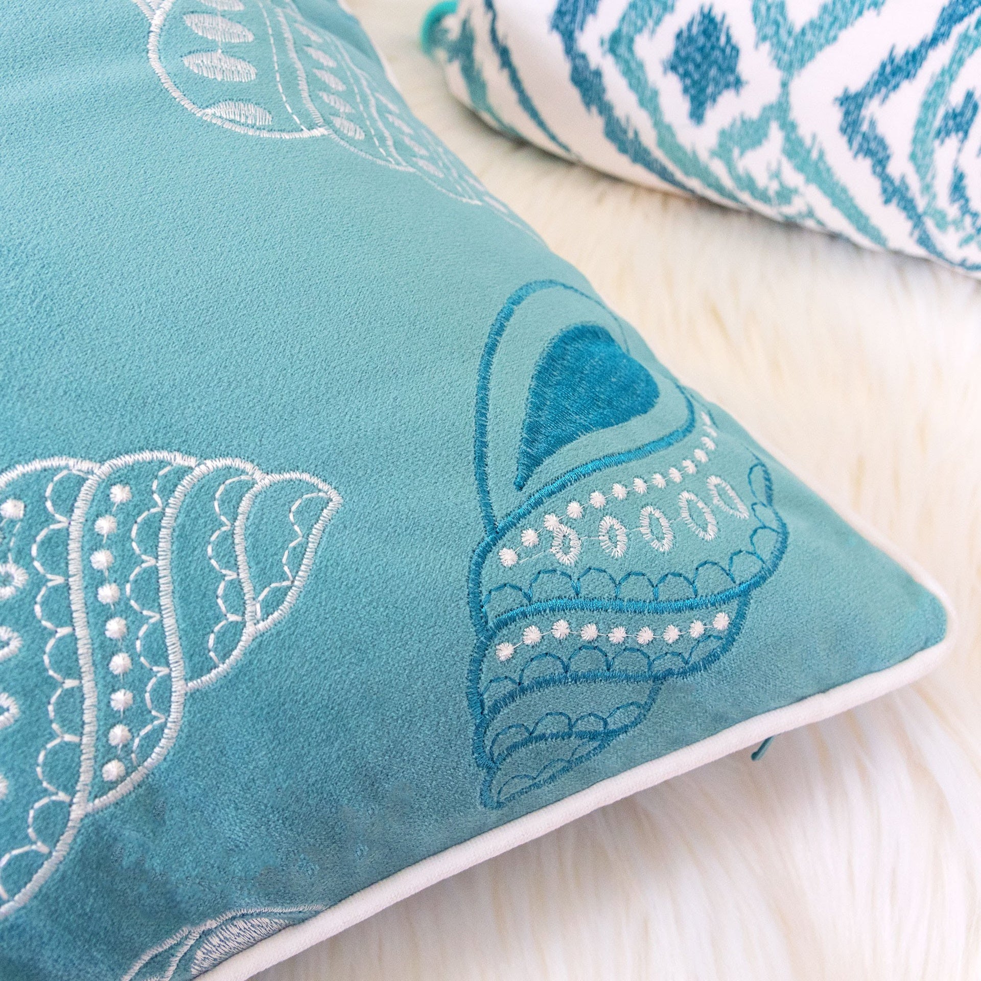 Blue and Spa Seashells