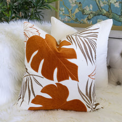 Autumn Vibes Leaf Accent Pillow-2 PACK