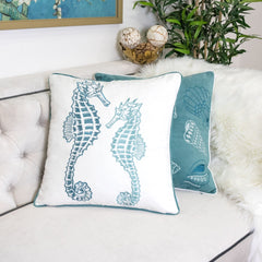 Blue / Spa Seahorses-Set of 2