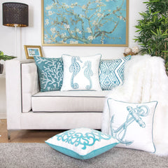 Blue / Spa Seahorses-Set of 2