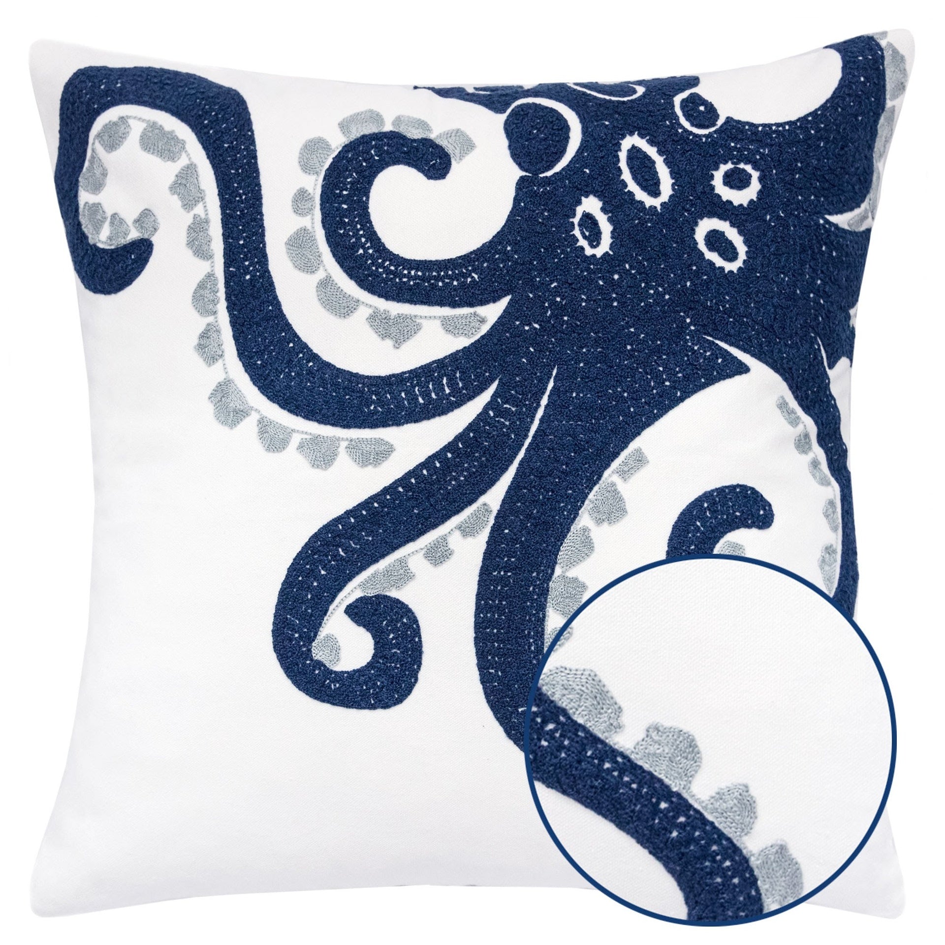 Blue Octopus Set of 2