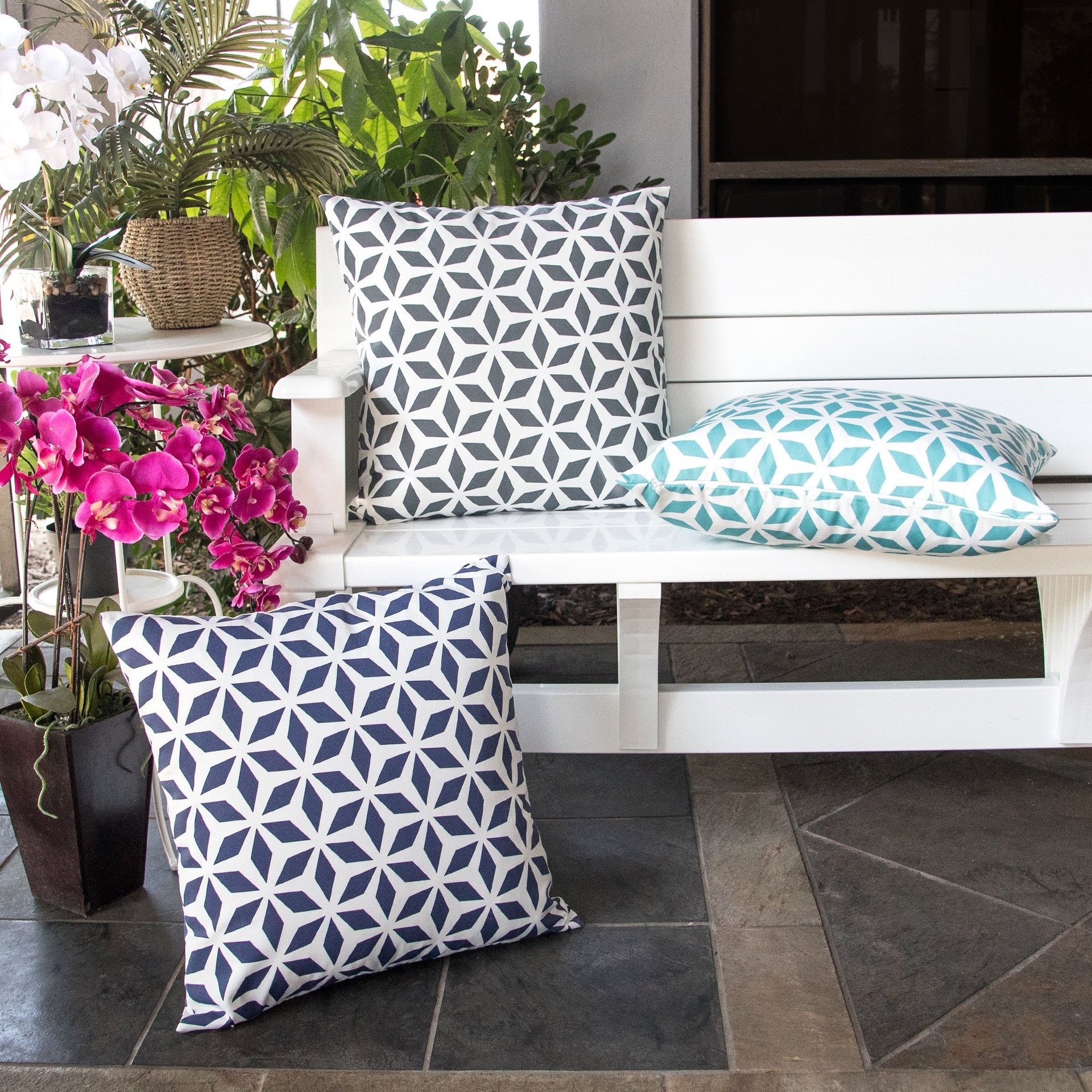 Crystal burst - Outdoor & Indoor Set of 2