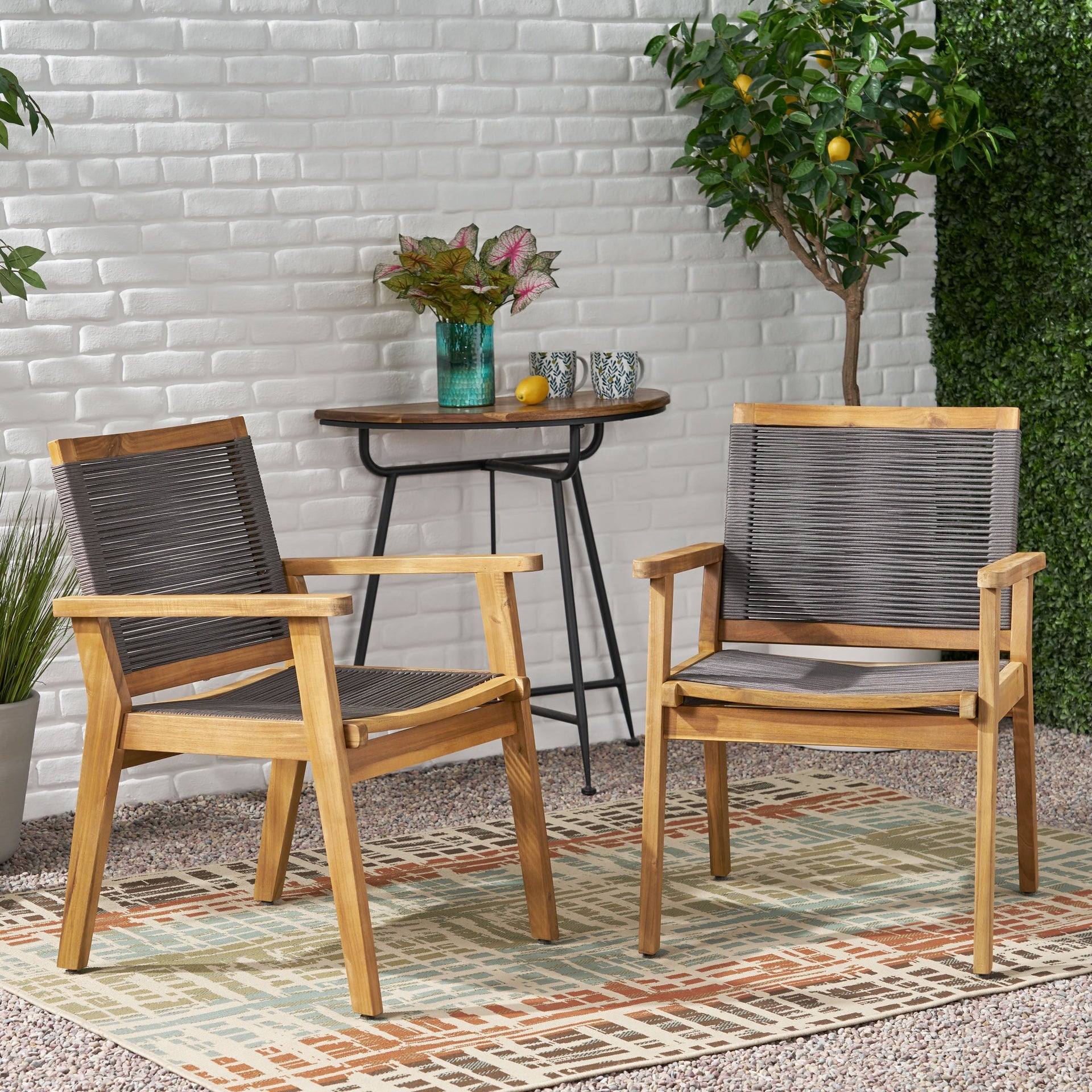 MCGILL DINING CHAIR( SET OF 2 ),400 lbs capacity