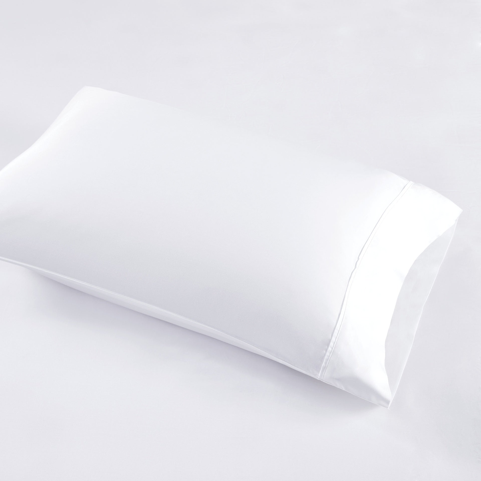 4-Piece King HeiQ Smart Temperature Cotton Blend Sheet Set, White