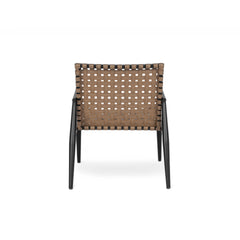 Modern Outdoor Chat Set: 2 PE Rattan Chairs + Black Steel & Tempered Glass Side Table – Durable & Stylish