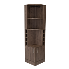 Bar Cabinet Papprika, Living Room, Dark Walnut