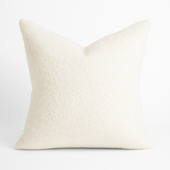 Homey COZY Sherpa Throw Pillow – Plush, Full & Stylish Support for Sofas & Beds