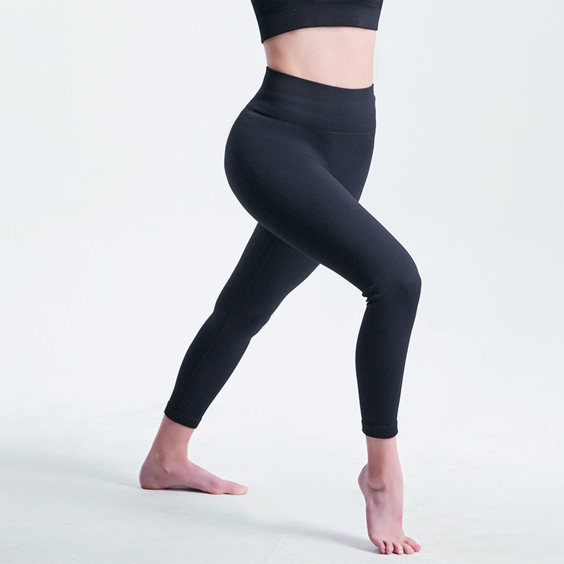 XL Women's Yoga Pants Leggings Ribbed Solid High-Waisted Tummy Control Seamless Soft Yoga Gym outfit yoga pants for women leg training