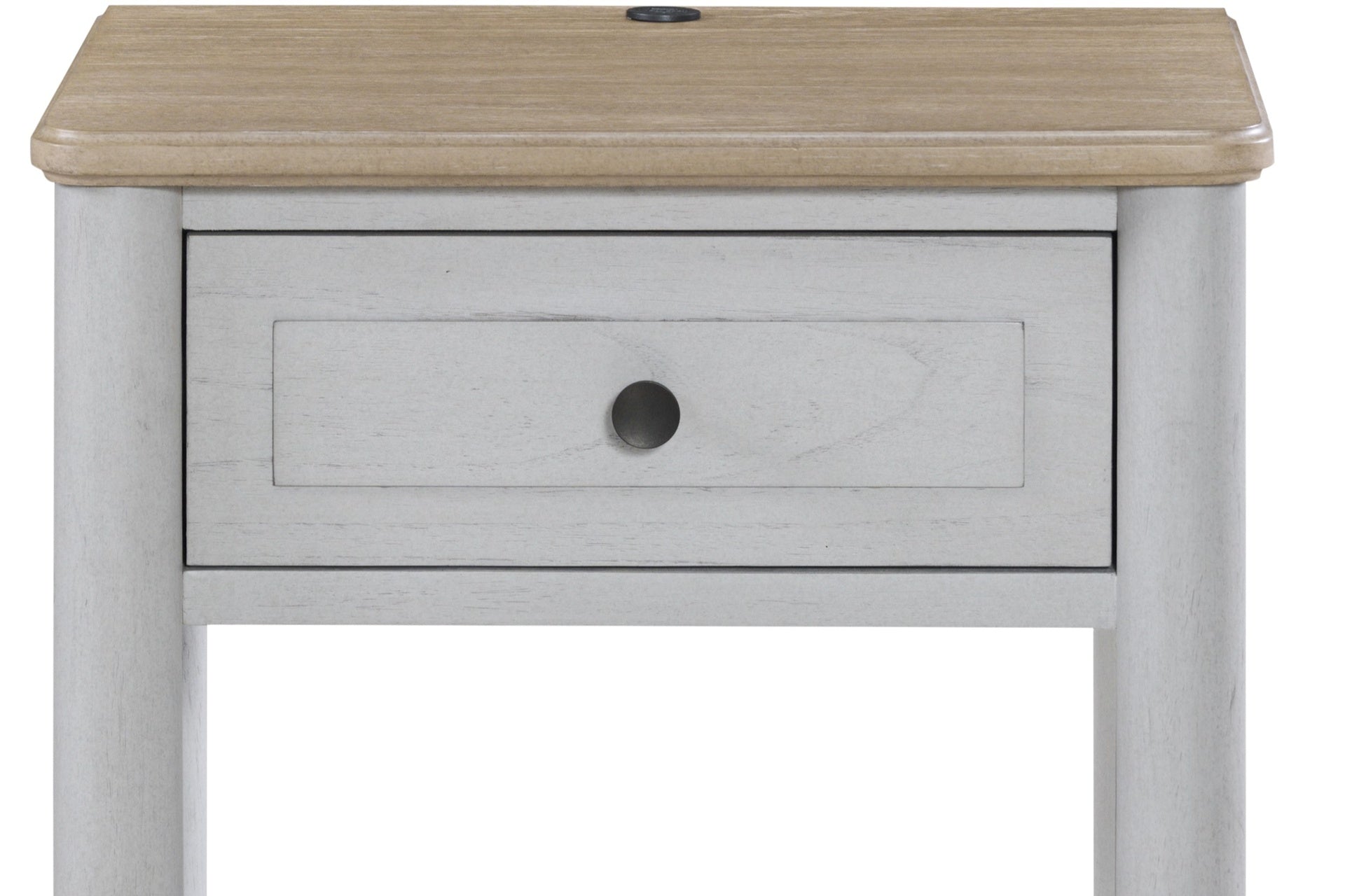 Small Teen Nightstand - Cement and Sand
