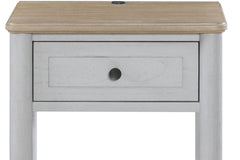 Small Teen Nightstand - Cement and Sand