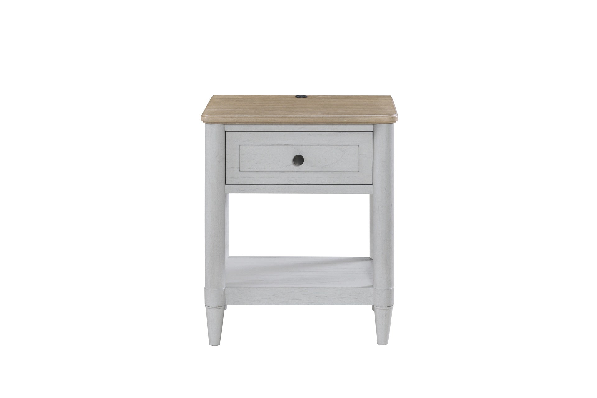 Small Teen Nightstand - Cement and Sand