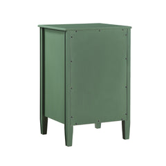 Winston 2-drawer storage Nightstand - Vintage Green