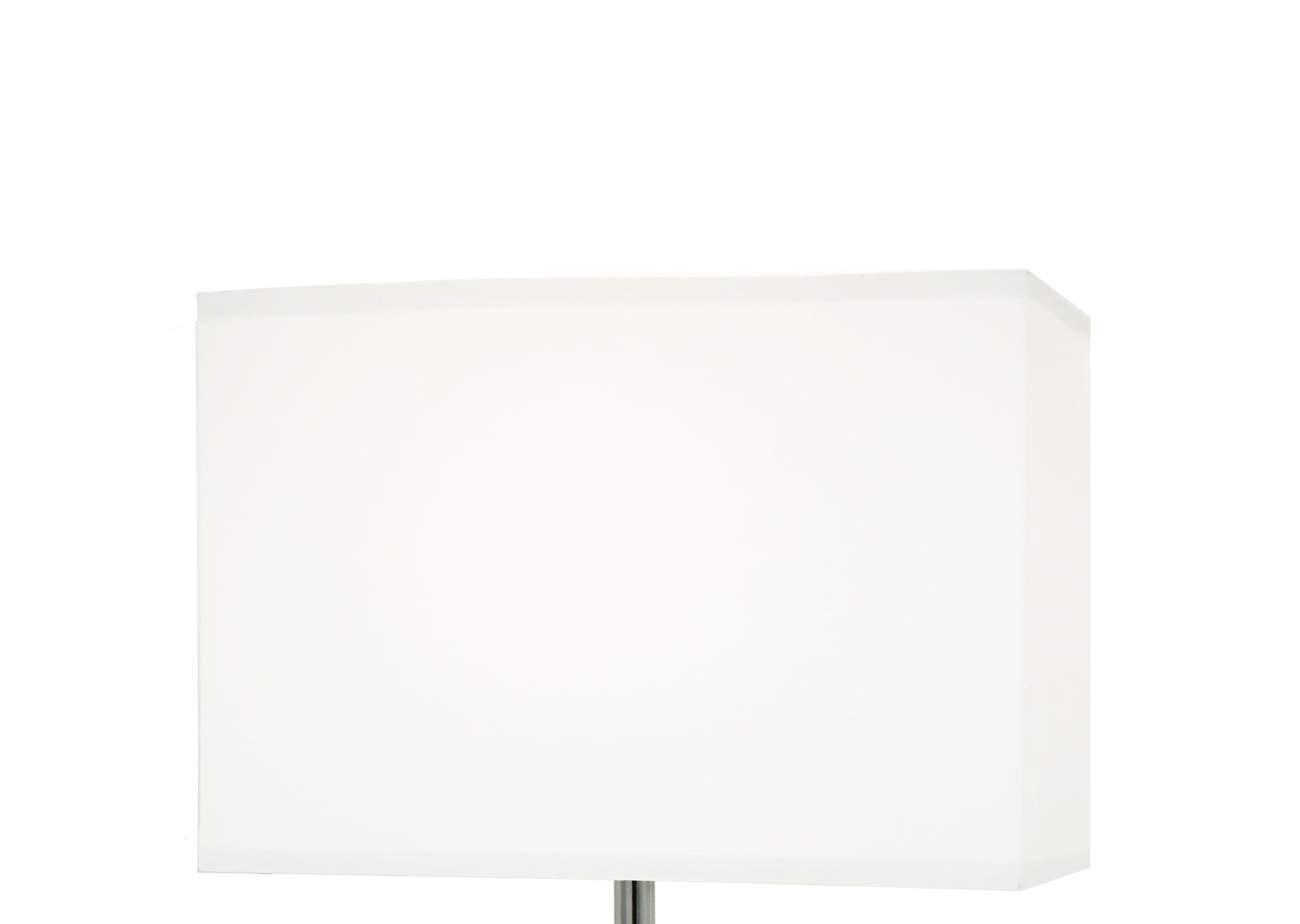 Modern Unique Glass Bubble Column Clean Rectangular Shade 1pc Lamp Ambient Glow Chrome LED Accent White