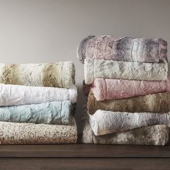1PC 50x60" Faux Fur Throw
