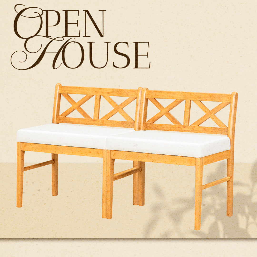 Farmhouse Modern Dining Chairs Set of 2