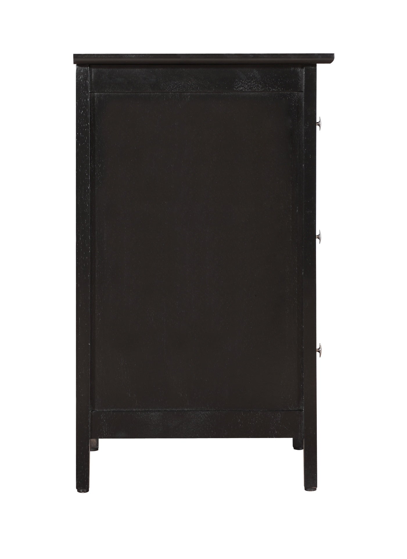 Stylish Transitional Black Nightstand